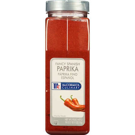 Mccormick McCormick Culinary Fancy Spanish Paprika 18 oz. Container, PK6 932454